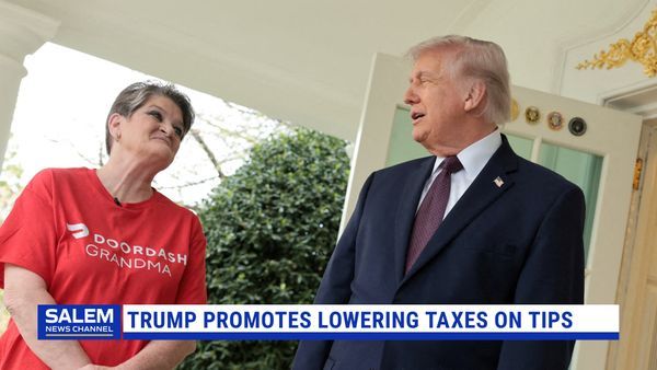 Trump Orders DoorDash To Promote His Tip Tax Cut