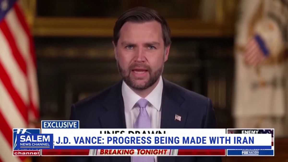 Vance says progress being made in talks with Iran