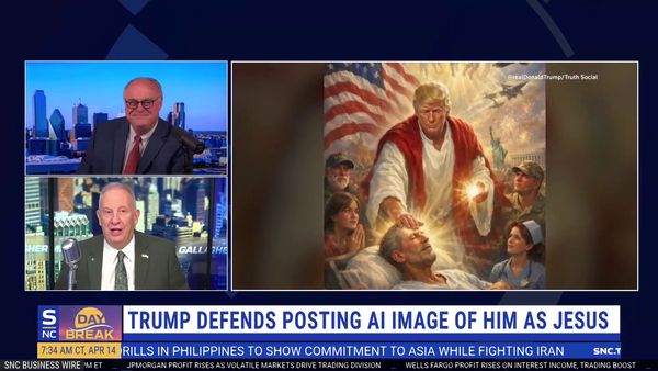 M & M Experience: Trump's Cosplay As Jesus