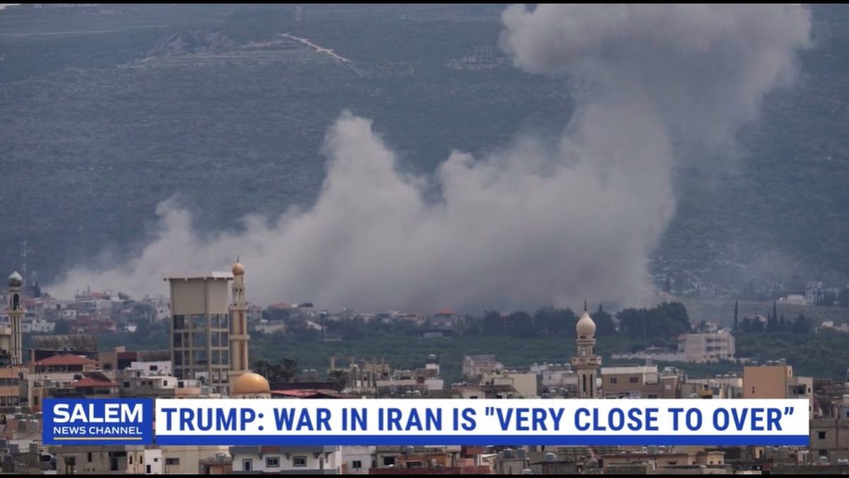 Trump says Iran War is 'very close to over'