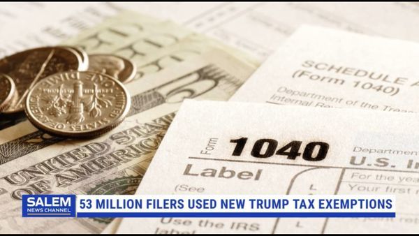 Treasury Says 53 Million Filers Used New Trump Tax Exemptions