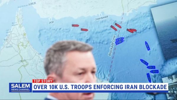 Over 10,000 US troops enforcing Iran blockade