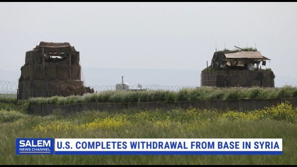 U.S. Completes Withdrawal From Base In Syria As Part Of A Larger Drawdown