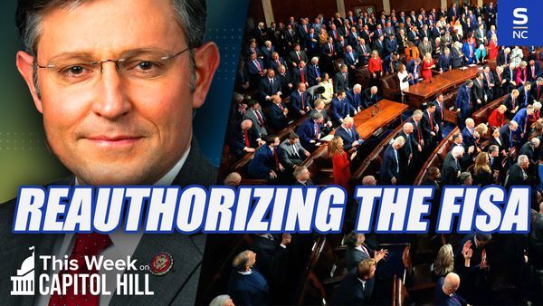 Reauthorizing FISA & Funding DHS