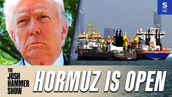 Trump Announces Hormuz Is "Open For Business"