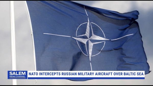 NATO Intercepts Russian Military Aircraft Flying Over Baltic Sea