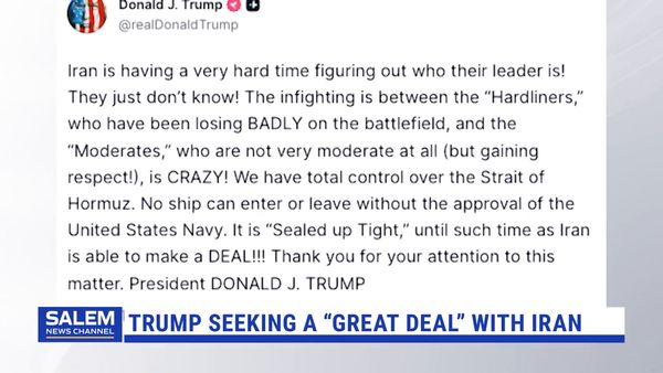 Trump Says U.S. Will Not Use Nuclear Weapon In Iran War