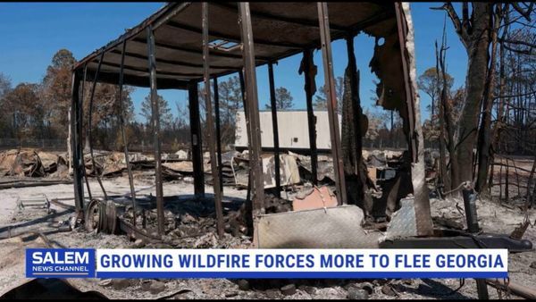 Growing Wildfires Blamed For Death Of Florida Firefighter, Destruction Of 120 Georgia Homes