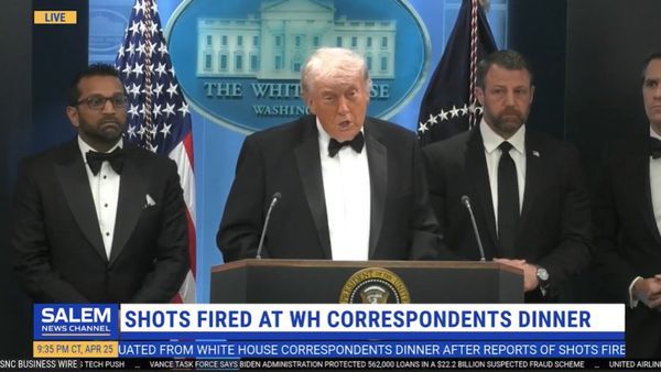 Trump Safe After Shooting At White House Correspondents' Dinner, Suspect In Custody