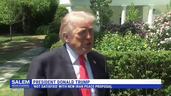 Trump Says He's Not Satisfied With Iran's Latest Proposal