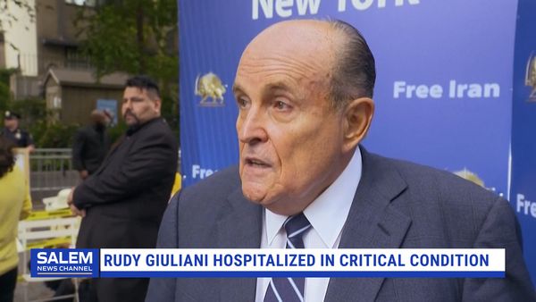 Rudy Giuliani hospitalized in critical condition