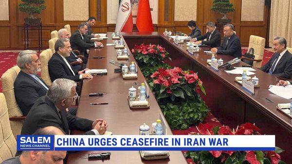 China urges comprehensive ceasefire in Iran War