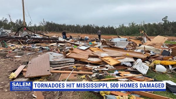 Tornadoes Cut Across Mississippi As Severe Storms Damage 500 Homes