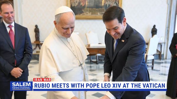 Rubio Meets With Pope Leo XIV At The Vatican After Trump’s Criticism Over Iran