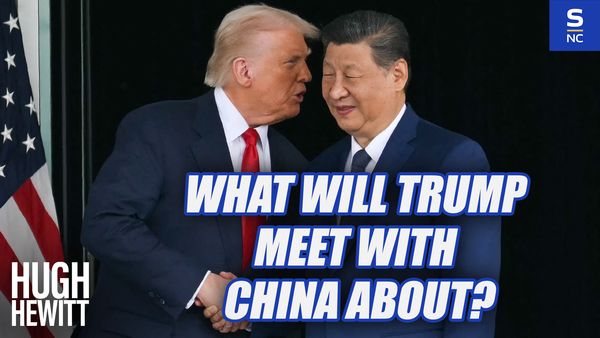 What will Trump meet with China about?