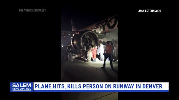 Plane Hits, Kills Person on Runway in Denver