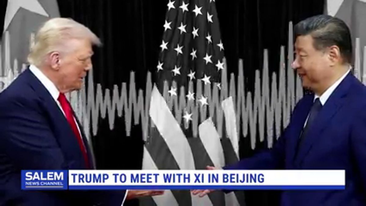 Trump arrives in Beijing for high-stakes summit with Xi