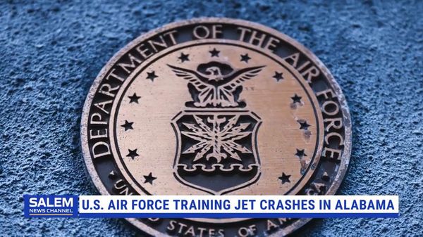 U.S. Air Force Training Jet Crashes In Alabama; Pilots Eject Safely