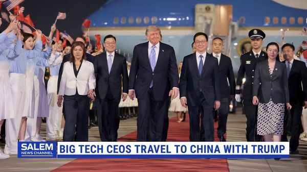 Tesla Ceo Elon Musk, Nvidia Ceo Jensen Huang Travel To China Aboard Air Force One With Trump