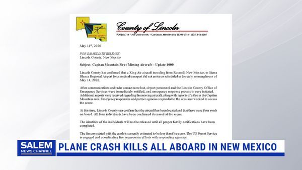 Small Medical Plane Crashes In New Mexico, Killing All 4 People Aboard