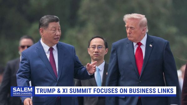 Trump & Xi Focus On Business Ties At Summit