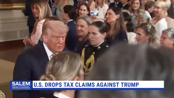 US agrees to drop tax claims against Trump