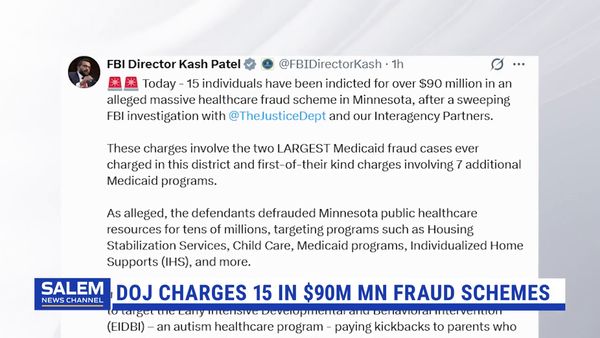 DOJ Announces Charges For $90 Million Fraud Schemes In Minnesota