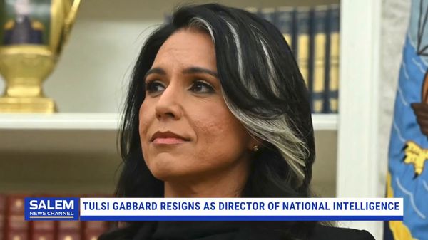 Tulsi Gabbard resigns as Trump's top US intelligence official