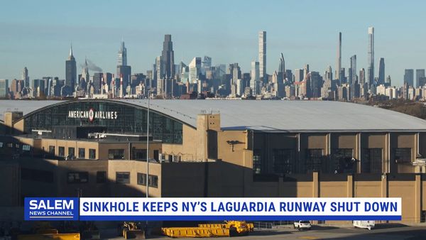 Sinkhole Expected To Keep NYC's LaGuardia Runway Shut Down Until Saturday