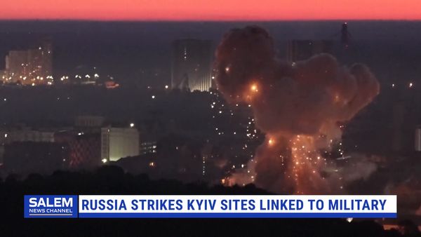 Russia launches massive strike on Kyiv using drones, missiles
