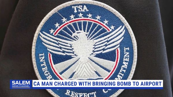 Man Charged With Bringing Bomb In Bag To CA Airport