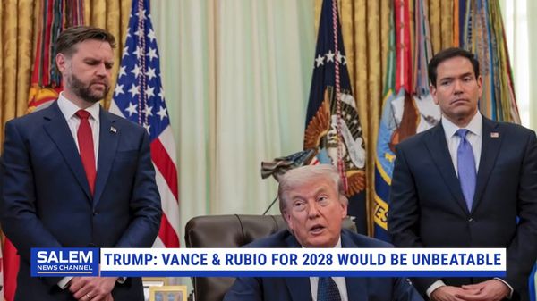Trump Says Vance & Rubio Teaming Up For 2028 Run Would Be Unbeatable