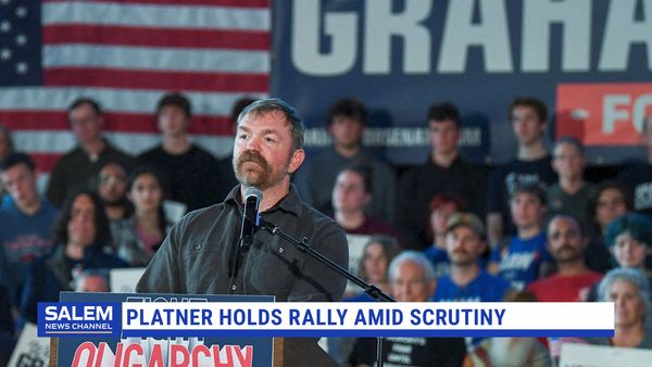 Platner Holds First Major Campaign Rally Amid Scrutiny