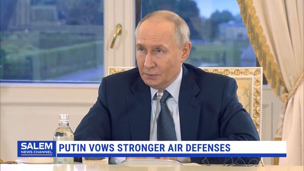 Putin Pledges Stronger Air Defenses After Ukrainian Drone Strikes