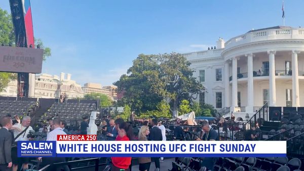Preparations Underway For Sunday's UFC Fight At White House