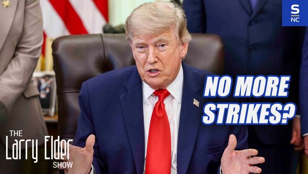 No Longer Striking Iran...A Deal is Close