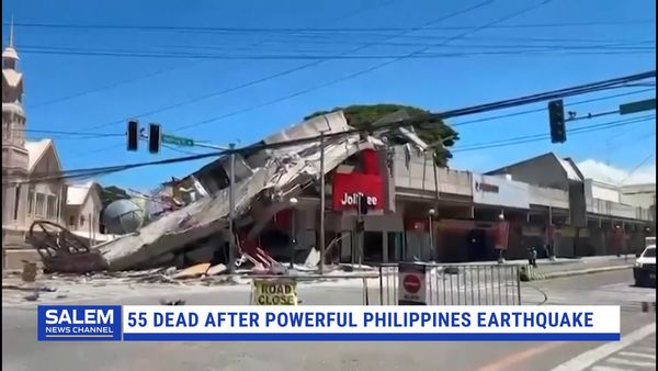 55 Dead After Powerful Philippines Earthquake