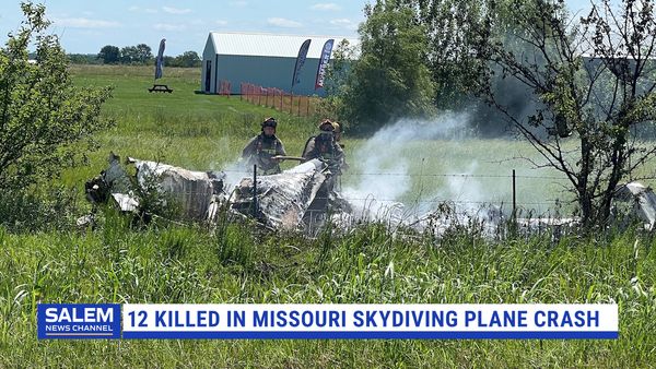 12 Killed In Missouri Skydiving Plane Crash