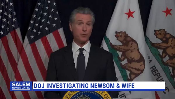 CA Gov. Newsom Says DOJ Is Investigating Him And His Wife