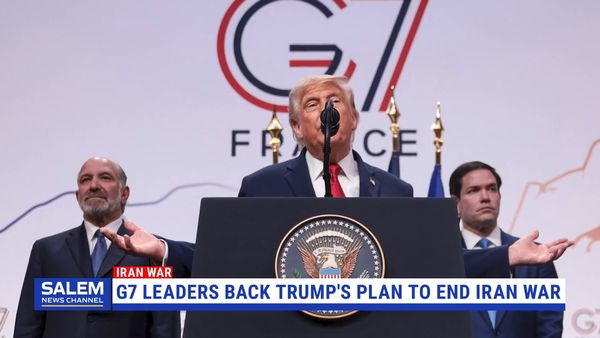G7 Leaders Back Trump's Plan To End Iran War