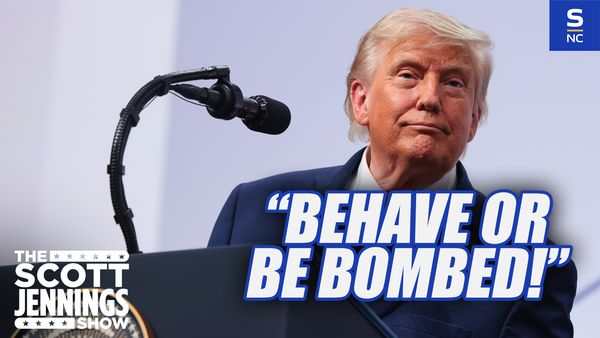 Trump: "If Iran Doesn't Behave, We Will Bomb Them Again."