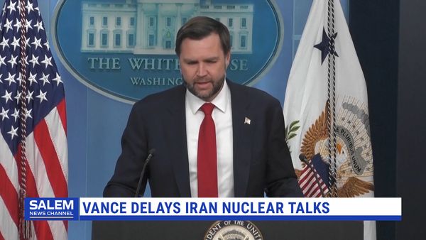 Vance Delays Switzerland Trip As Iran Nuclear Talks Face New Uncertainty