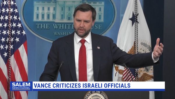 Vance Criticizes Israeli Officials as Tensions Emerge Over Iran Deal