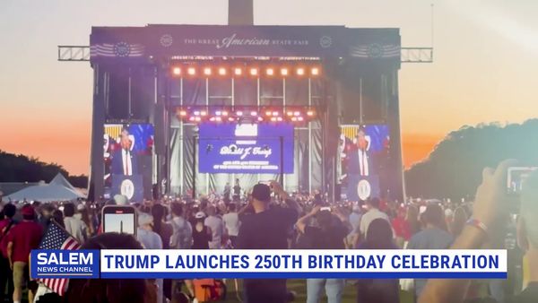 Trump Holds U.S. Celebration On D.C. National Mall