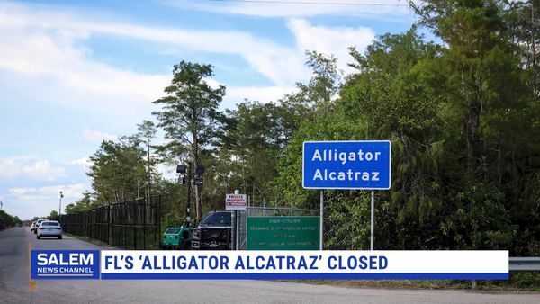 DeSantis Says Florida's 'Alligator Alcatraz' Immigration Detention Center Has Closed