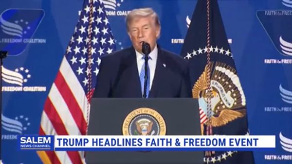 Trump Attends Faith & Freedom Coalition Conference