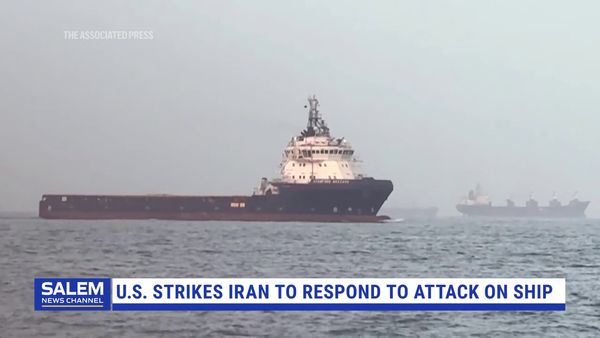 U.S. Strikes Iran To Respond To Attack On Ship That Trump Says Violated Ceasefire