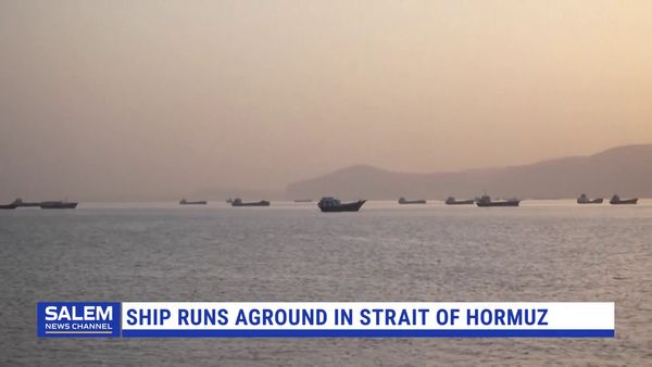 Ship Runs Aground In Strait Of Hormuz
