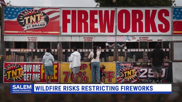 Wildfire Risks Restricting Fireworks Across U.S.