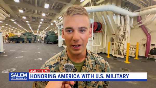 Service Members Celebrate America's 250th Anniversary Of Independence